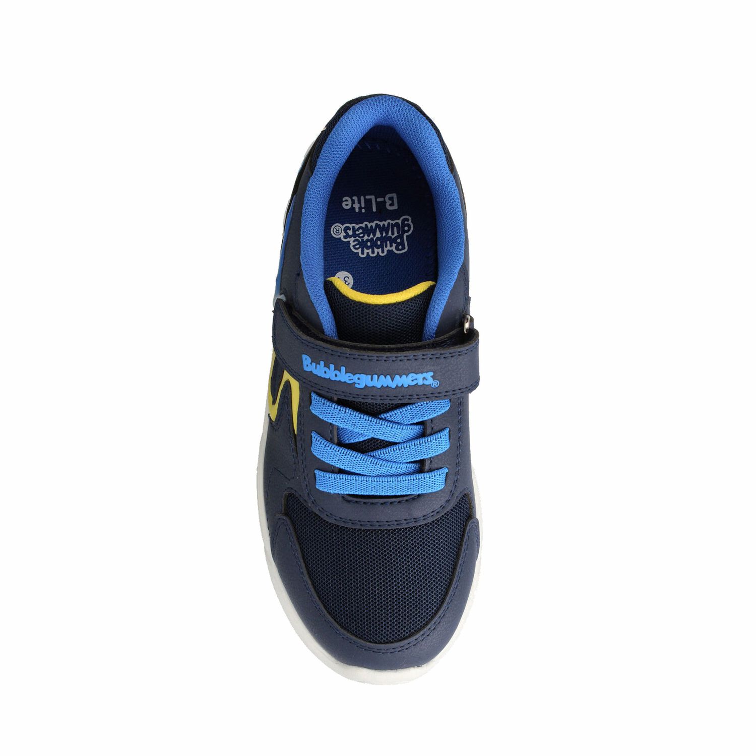 Zapatilla Ni&ntilde;o Bubblegummers Faith Azul Marino image number 3.0
